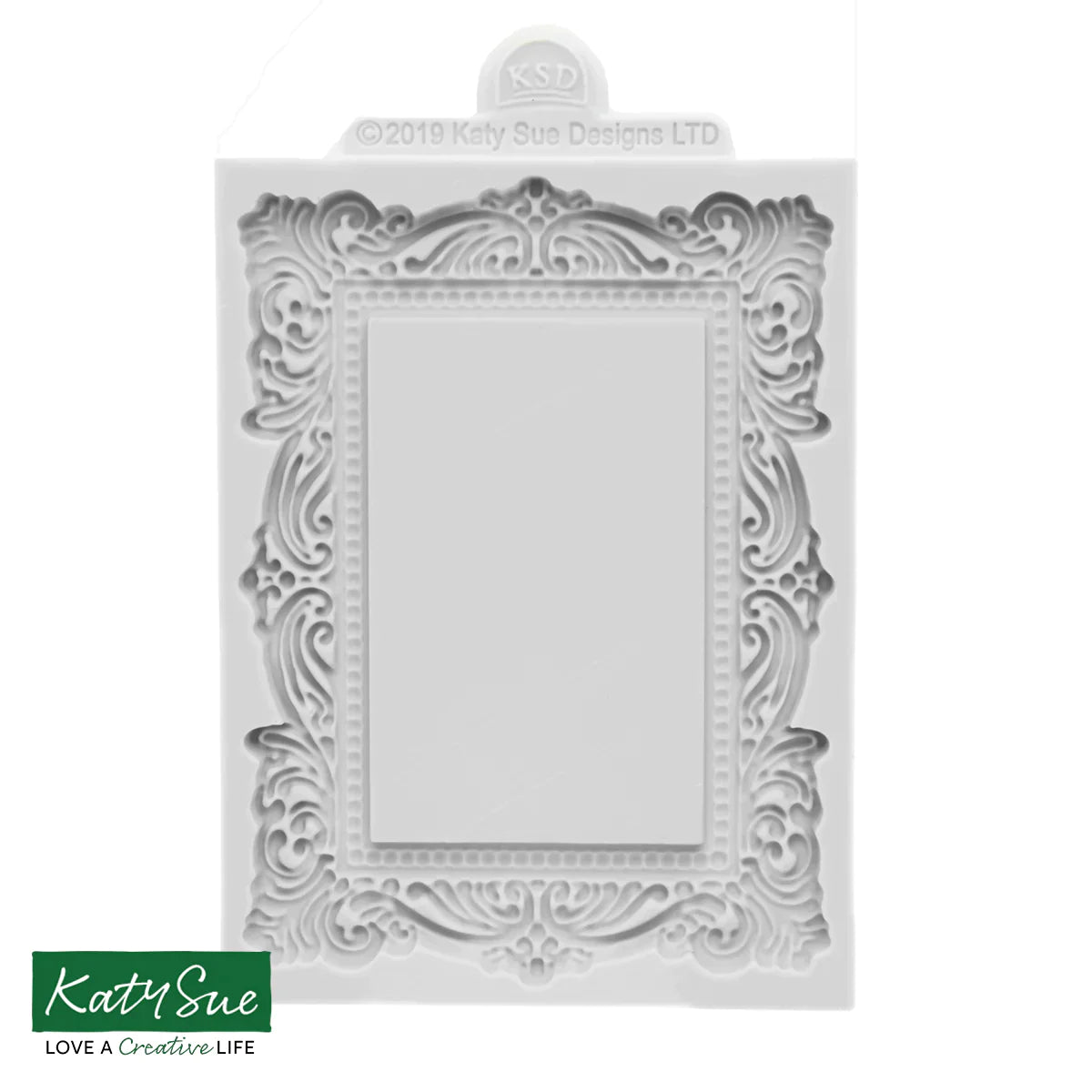Medium Vintage Frame Silicone Mould