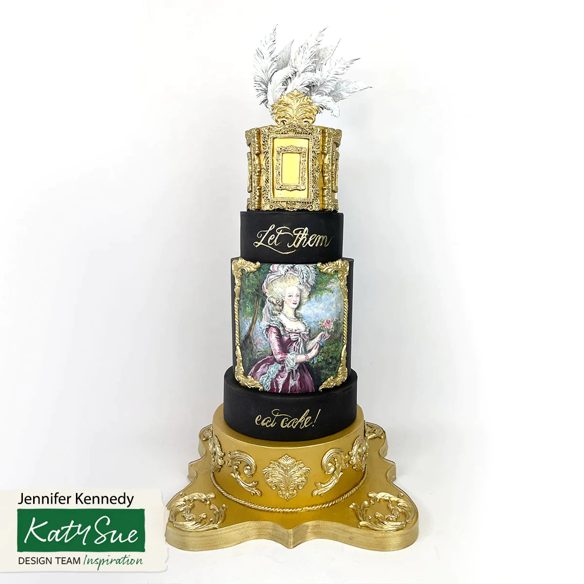 Medium Vintage Frame Silicone Mould