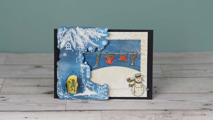 Creative Expressions Wintery Icons A5 Clear Stamp Set