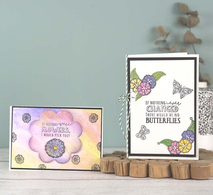 Flower Journaling A5 Clear Stamp Set