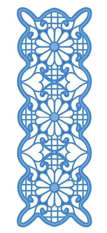 Sue Wilson Dies - Striplet- Lattice and Lace