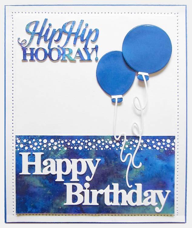 Dies by Sue Wilson Noble Expressions Collection Hip Hip Hooray Craft Die