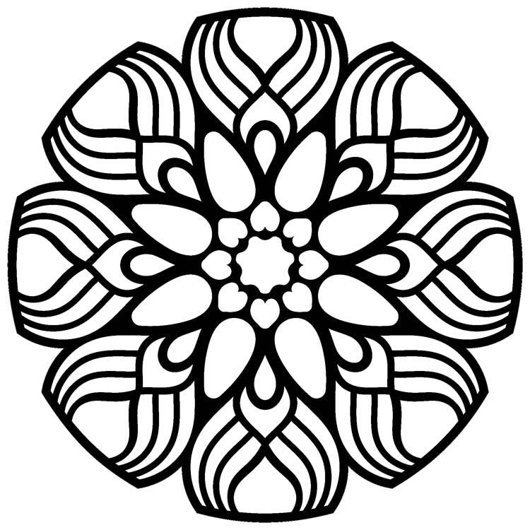 Creative Expressions Mask Dahlia Mandala