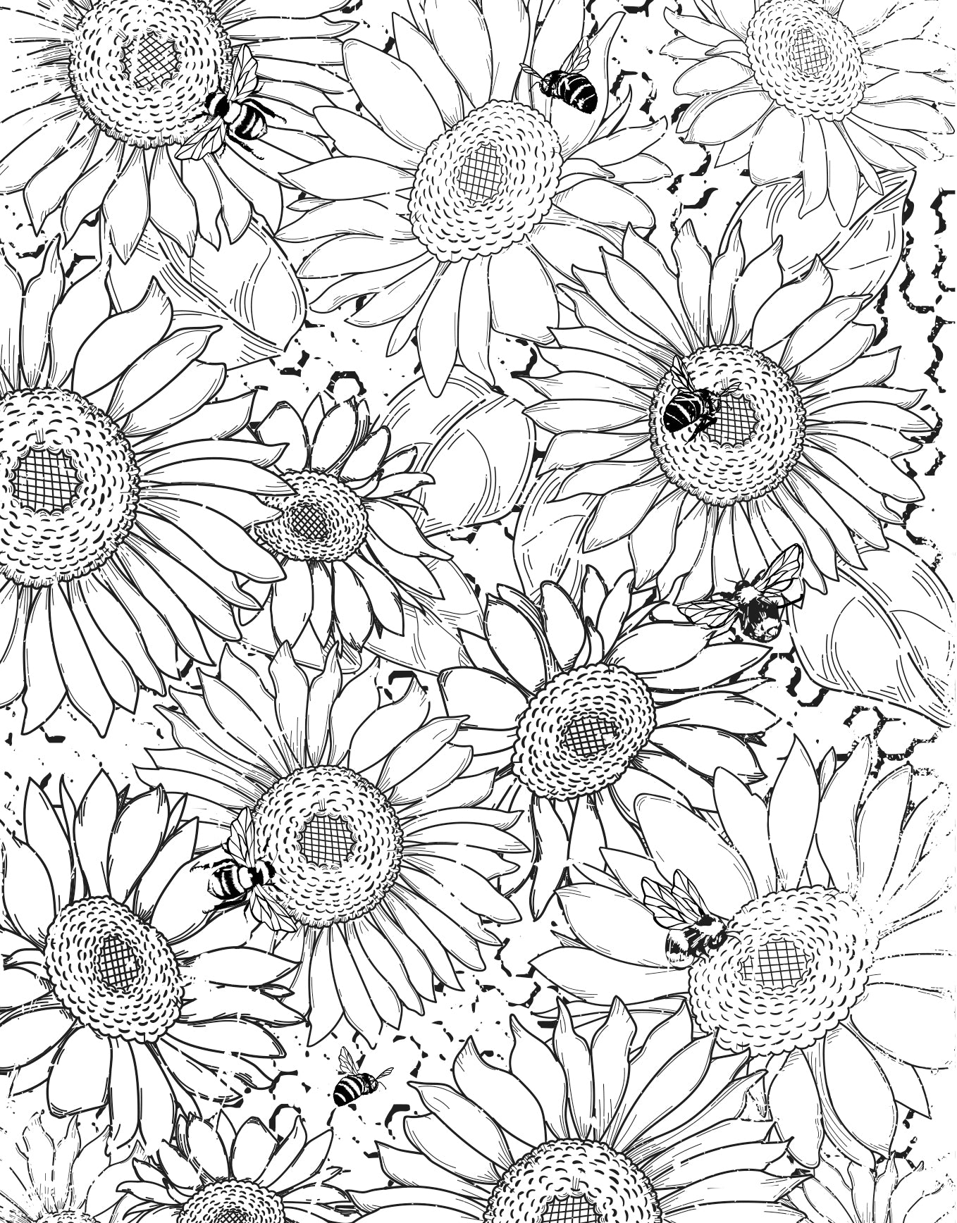 Creative Expressions Sunny Days 5 3/4 in x 4 I/2 in Rubber Stamp