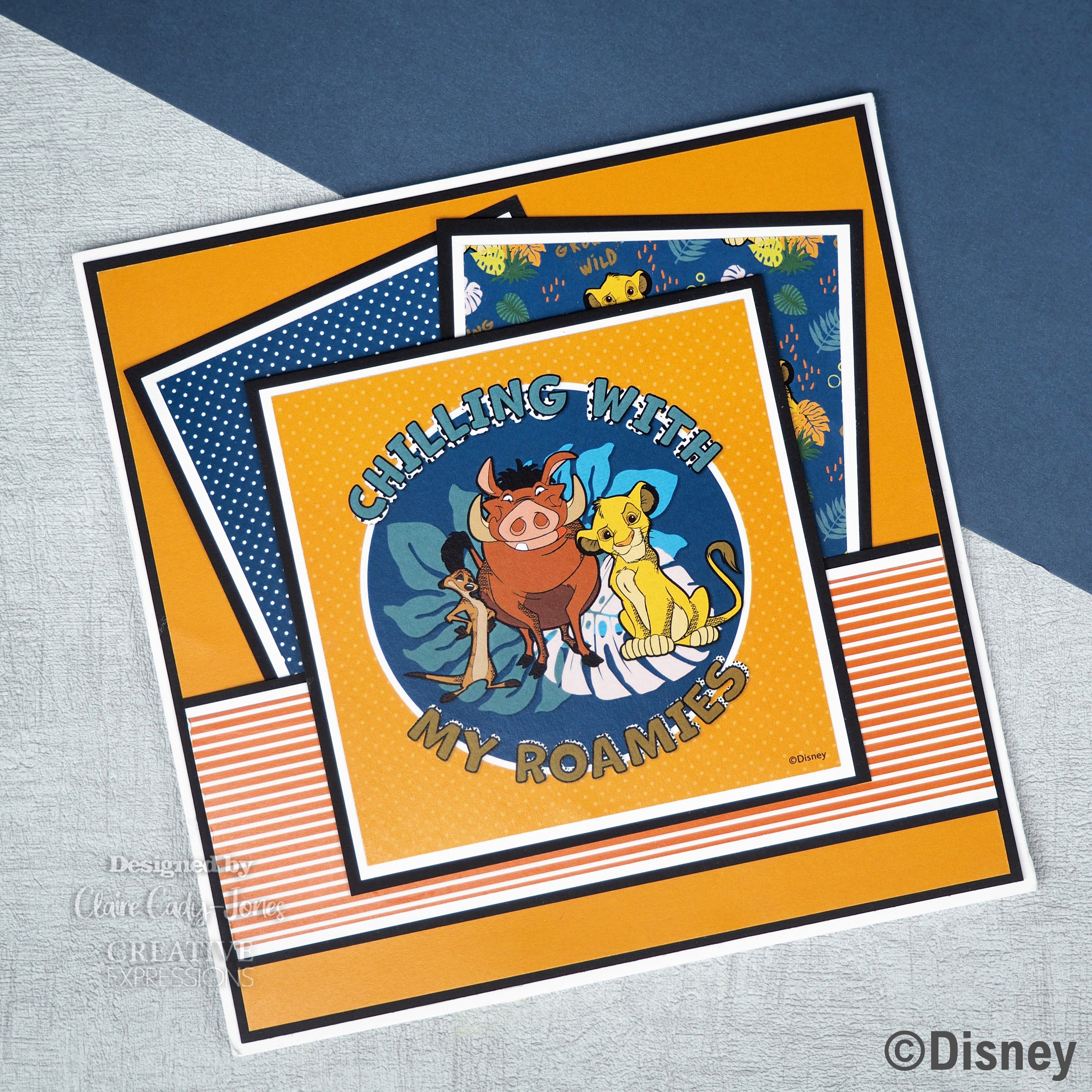 The Lion King - Card Making Pad