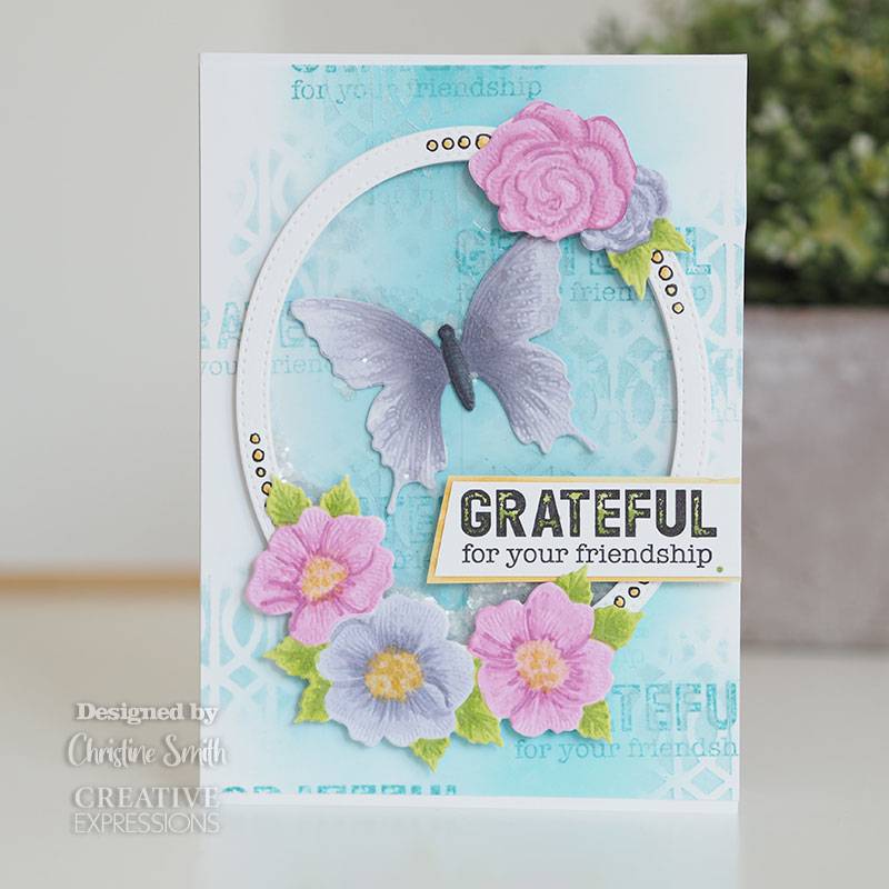 Creative Expressions Sue Wilson Butterfly StampCuts Die