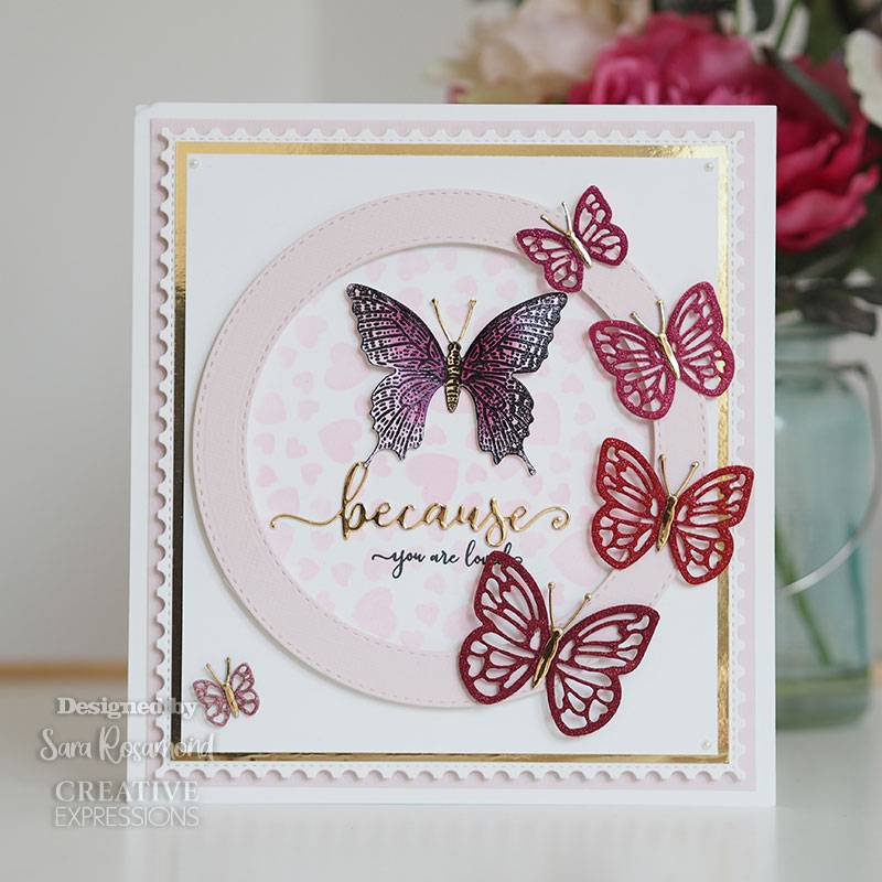 Creative Expressions Sue Wilson Butterfly StampCuts Die