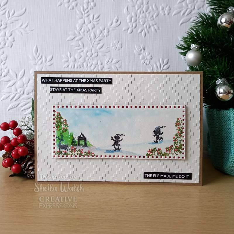 Woodware Clear Singles Big Bubble - Large Topper 4 in x 6 in Stamp