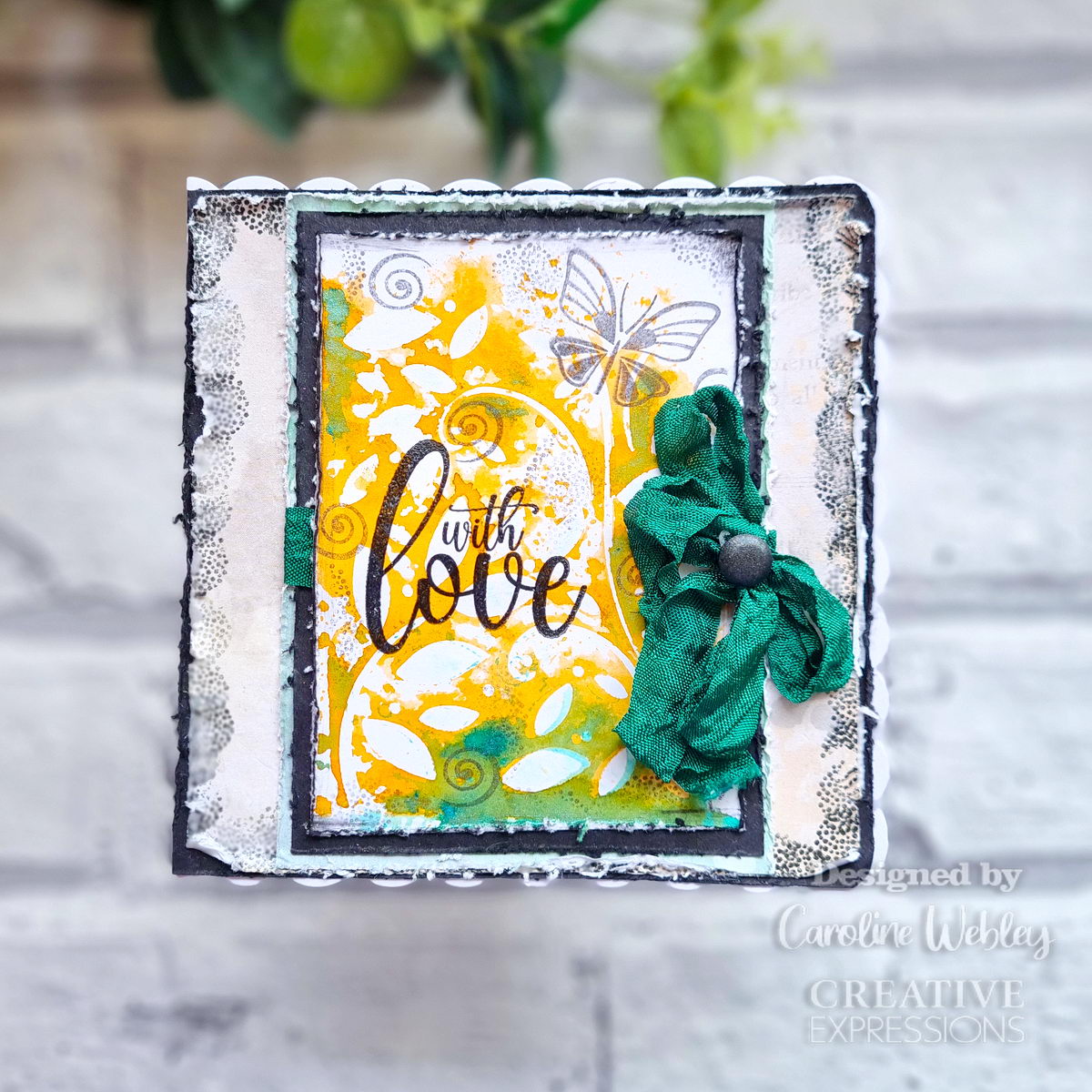 Creative Expressions Designer Boutique Breezy Elements 6 in x 4 in Clear Stamp Set