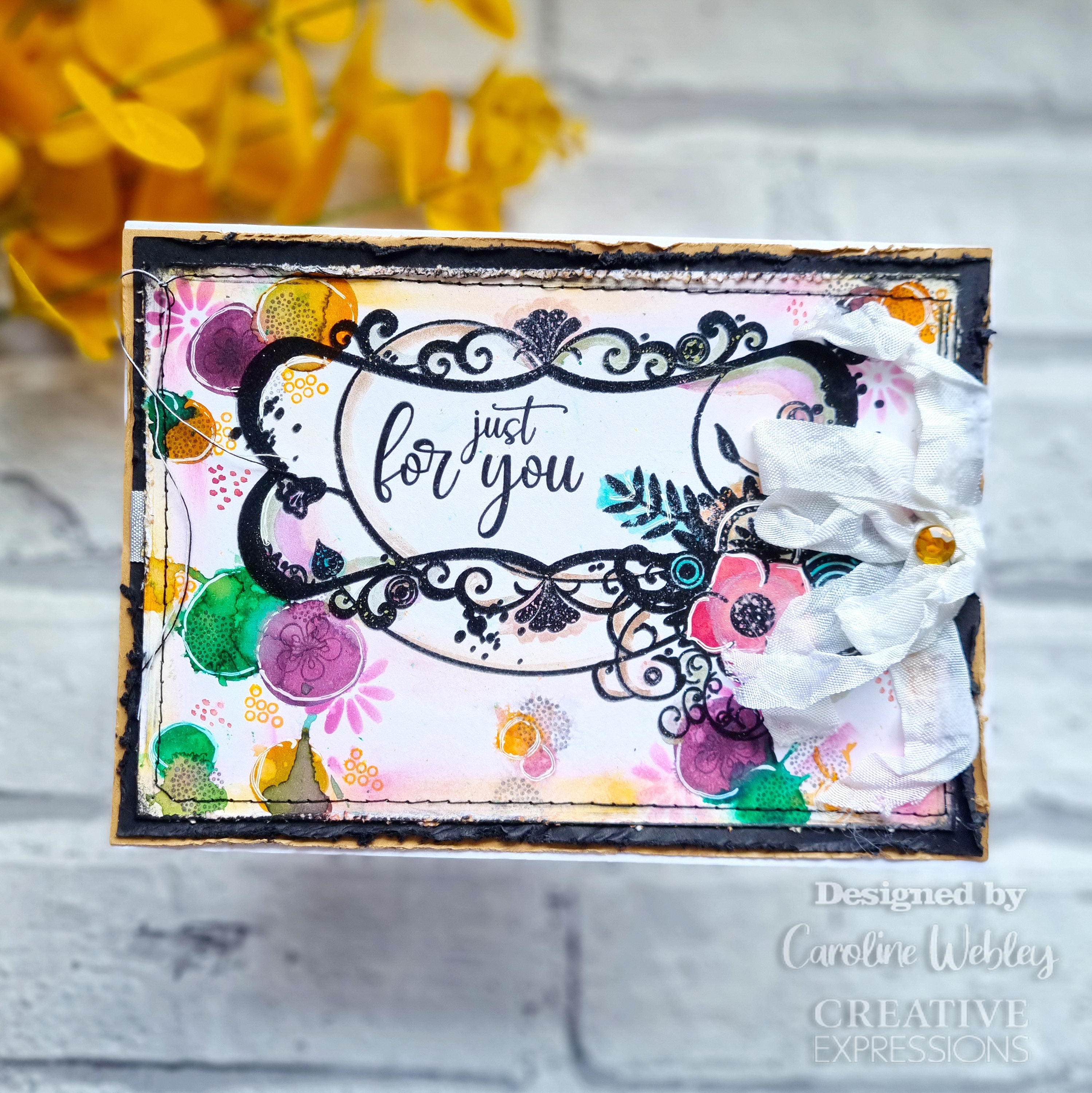 Creative Expressions Designer Boutique Be Kind 6 in x 4 in Clear Stamp Set