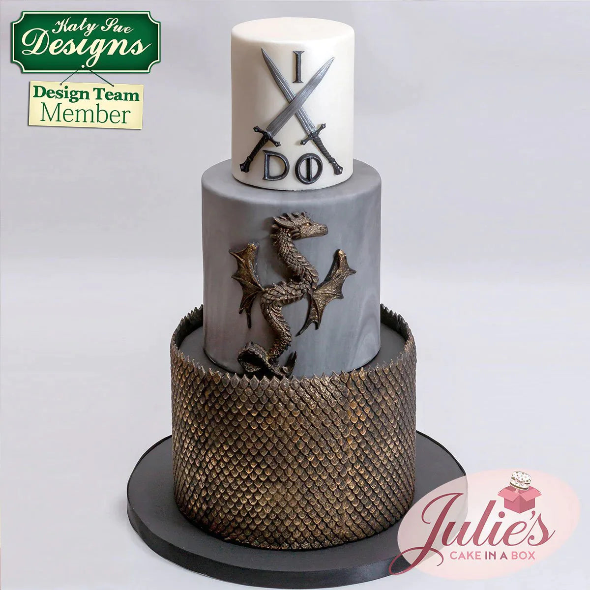 Continuous Dragon Scales Silicone Mould