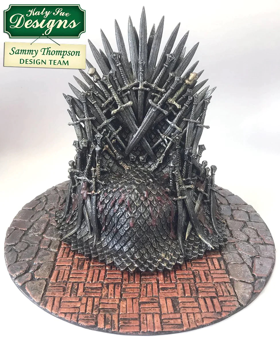 Continuous Dragon Scales Silicone Mould