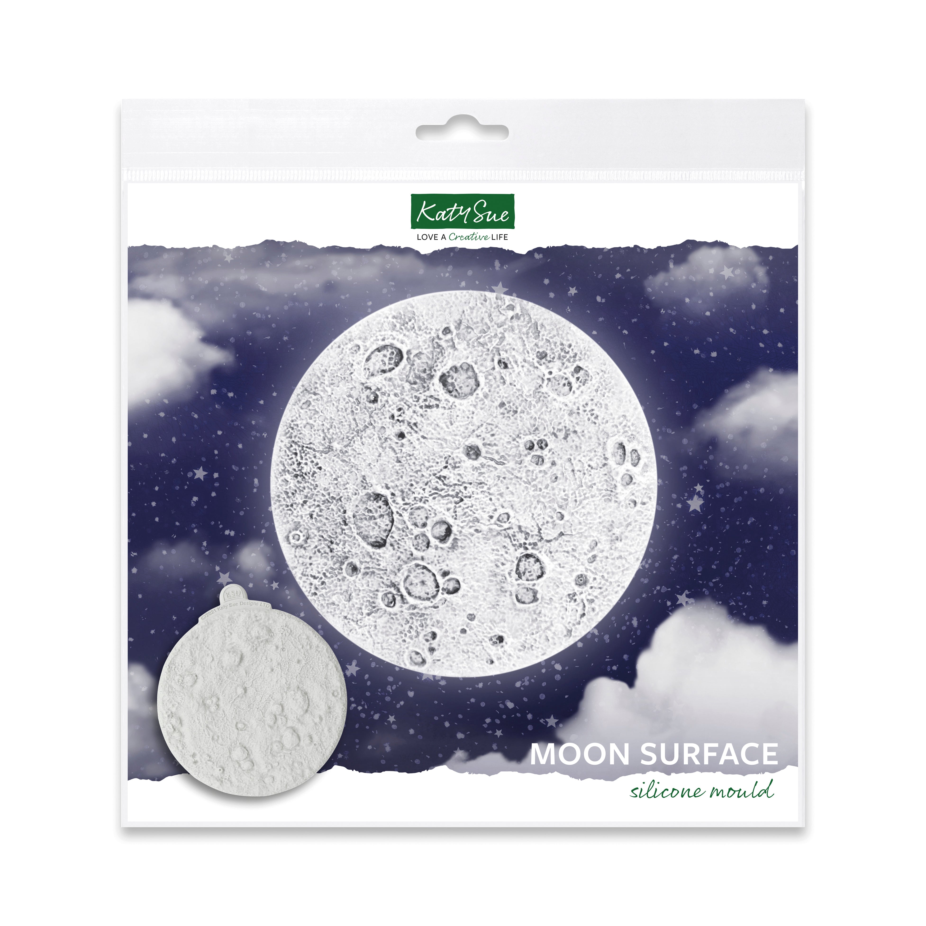 Moon Surface Texture Mat Silicone Mould