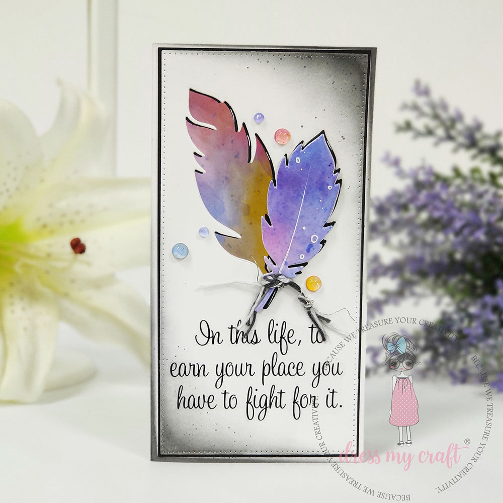 Dress My Craft Transfer Me - Colorful Splash