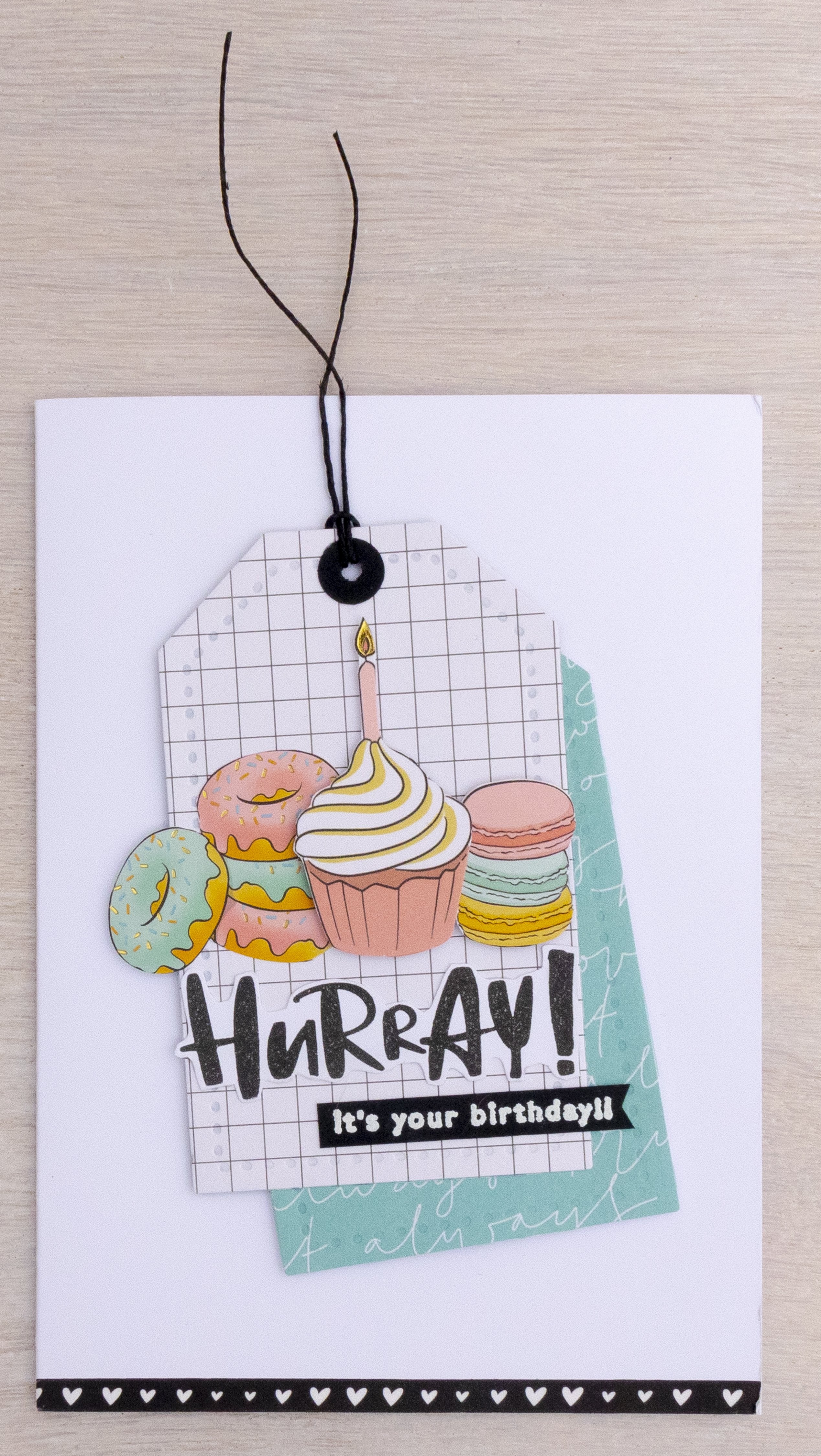 Karin Joan Clear Stamp Eng.Text Missees Collection 65x210mm nr.09