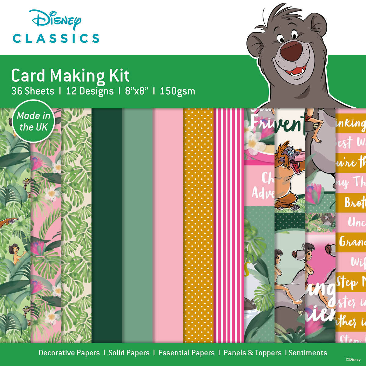 The Jungle Book - Card Making Pad