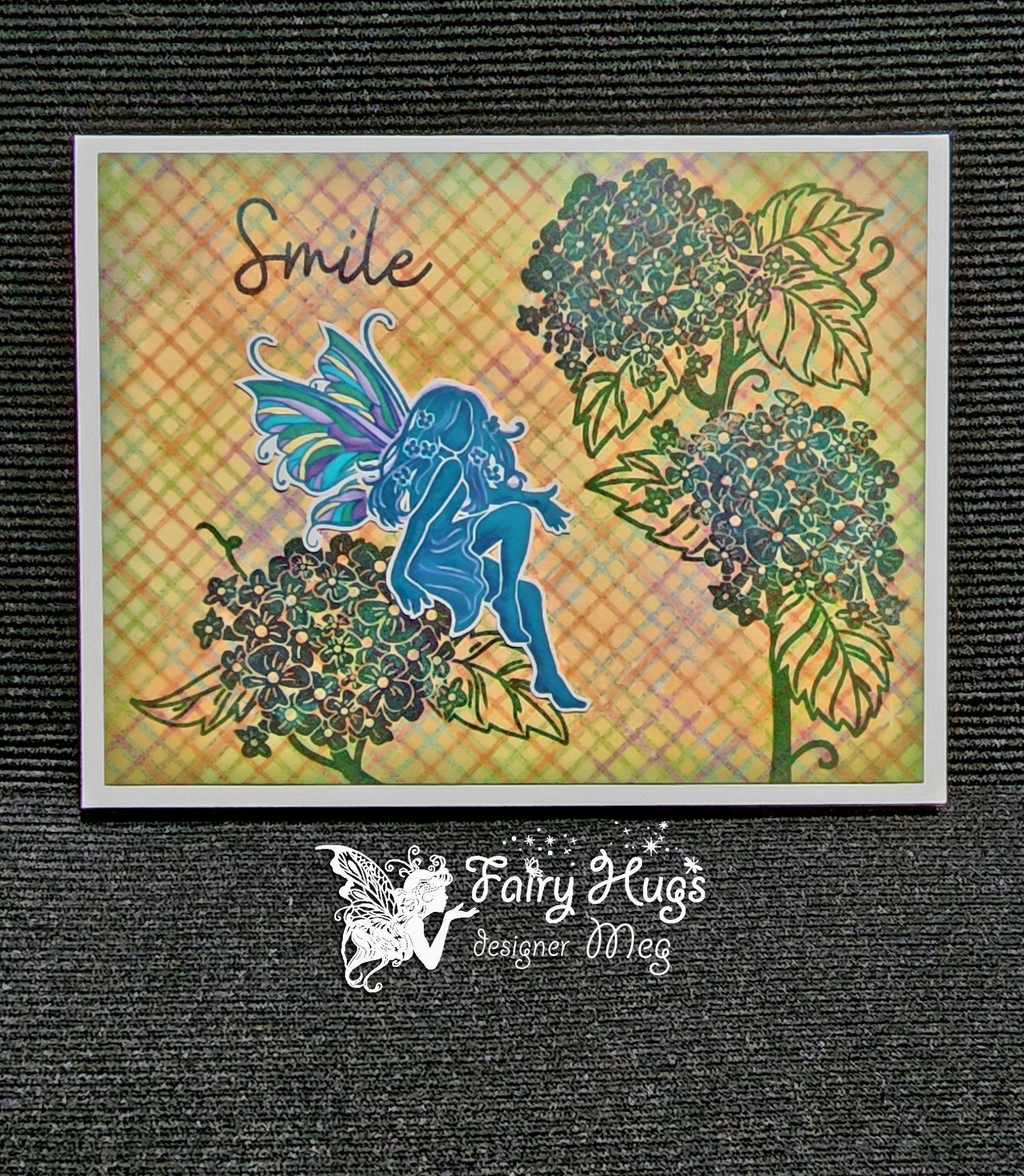 Fairy Hugs Stamps - Nikko's Hydrangea