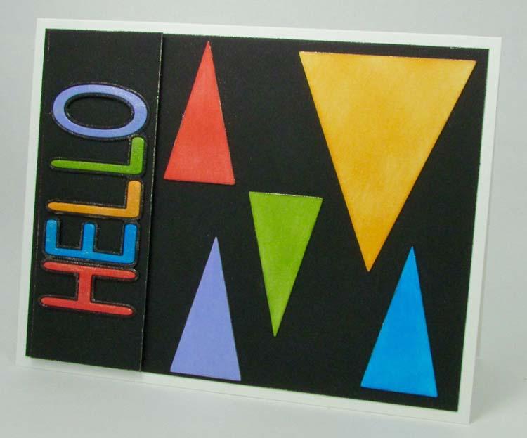 Frantic Stamper Precision Die - Triangular Banner Makers