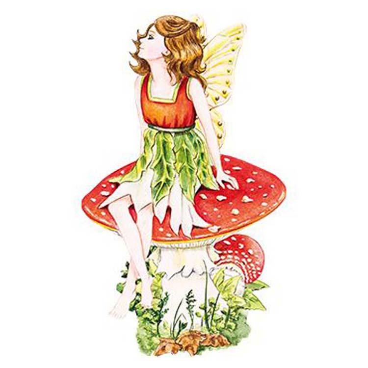 Hearty Crafts Easy 3D Toppers Garden Fairies