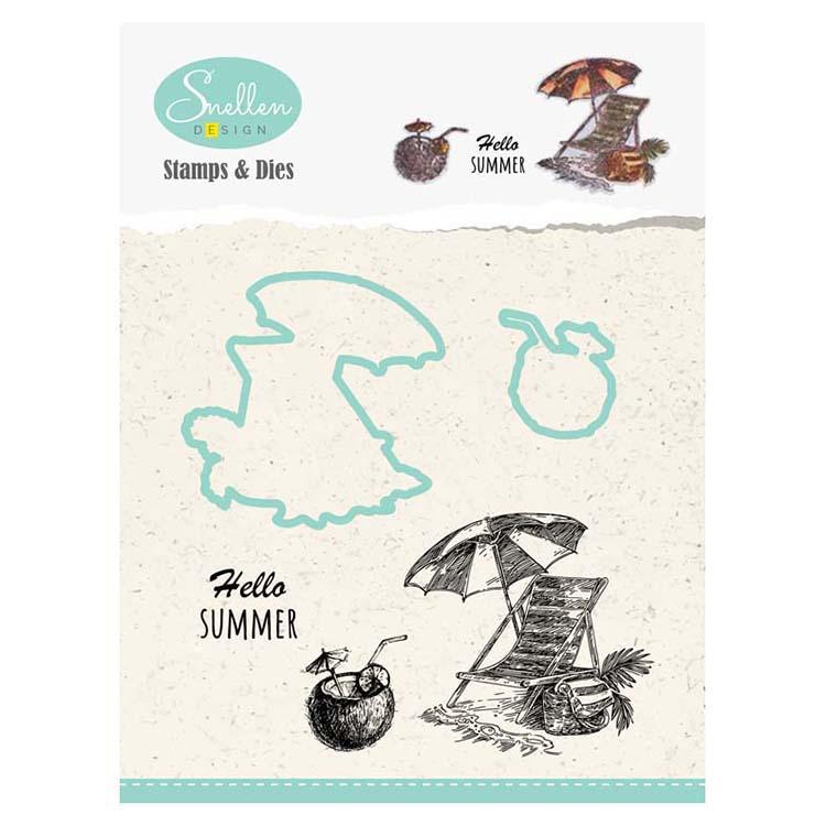 Holiday Die & Stamp Set - Chair