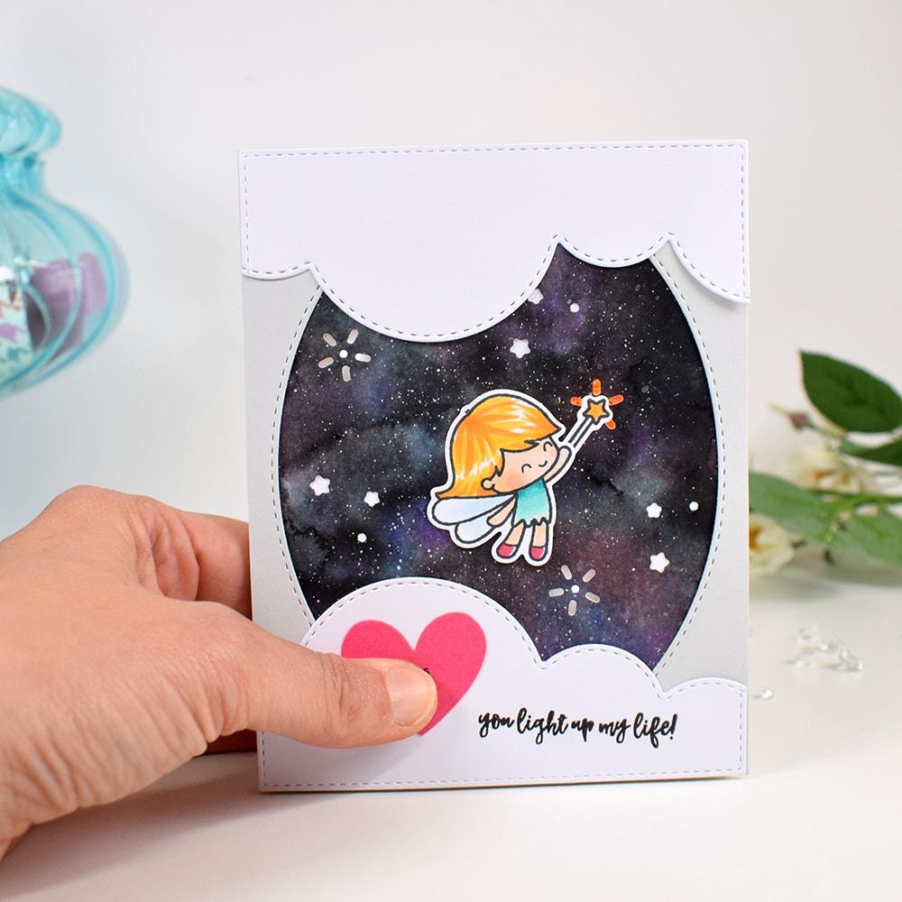 Silver Linings Cloud Border Dies