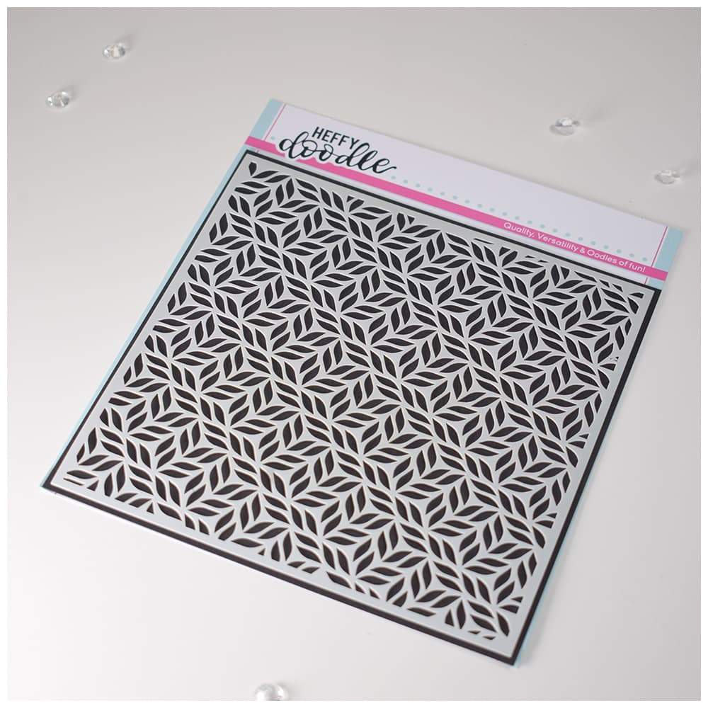 Fancy Foliage Stencil