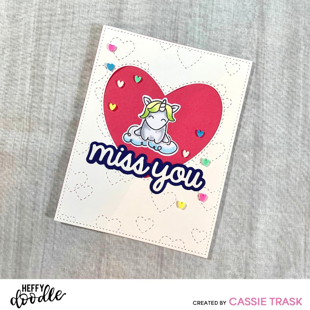 Fluffy Puffy Unicorns Stamps