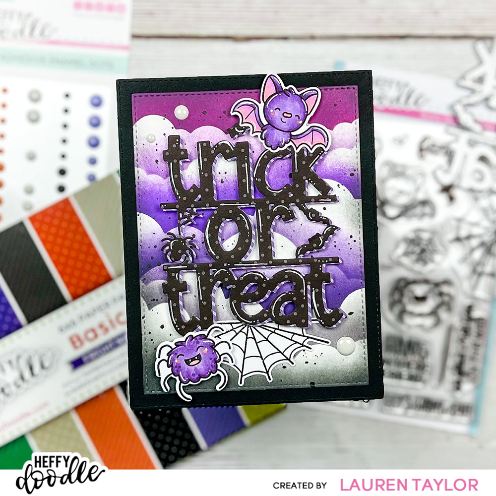 Trick Or Treat Jumbo Sentiment Die