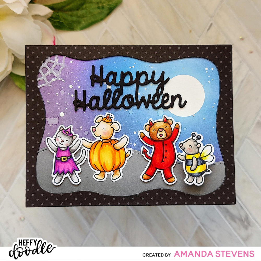 Patterned Paper Pad - 6"x6" - Fright Night