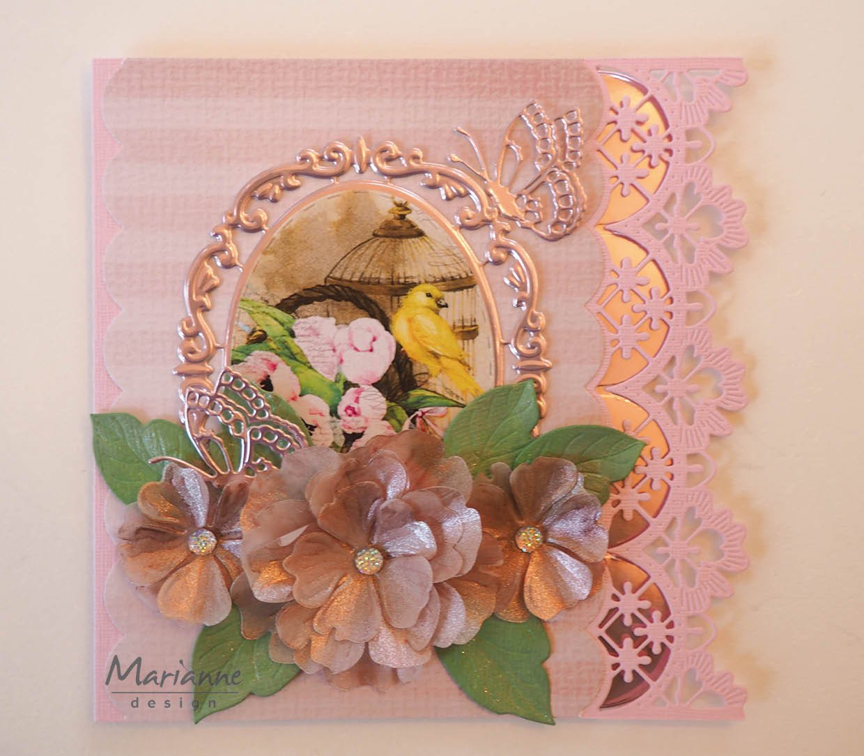 Cutting Sheet Birds & Birdcages 1 A4