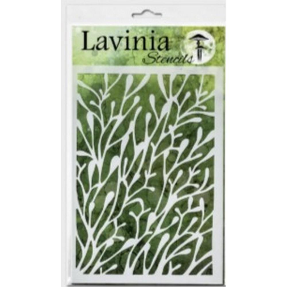 Lavinia Stencil - Coral