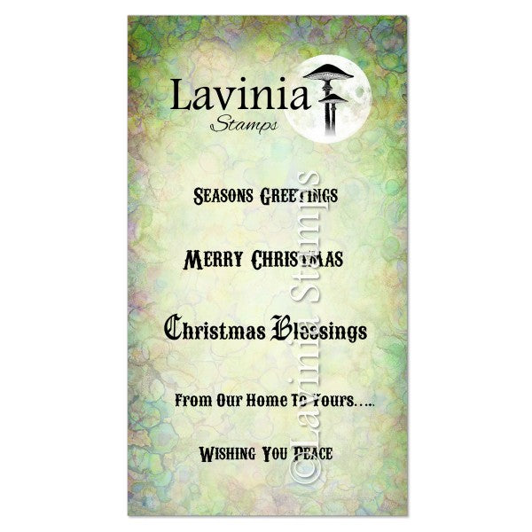Lavinia Stamps - Christmas Greetings Stamp