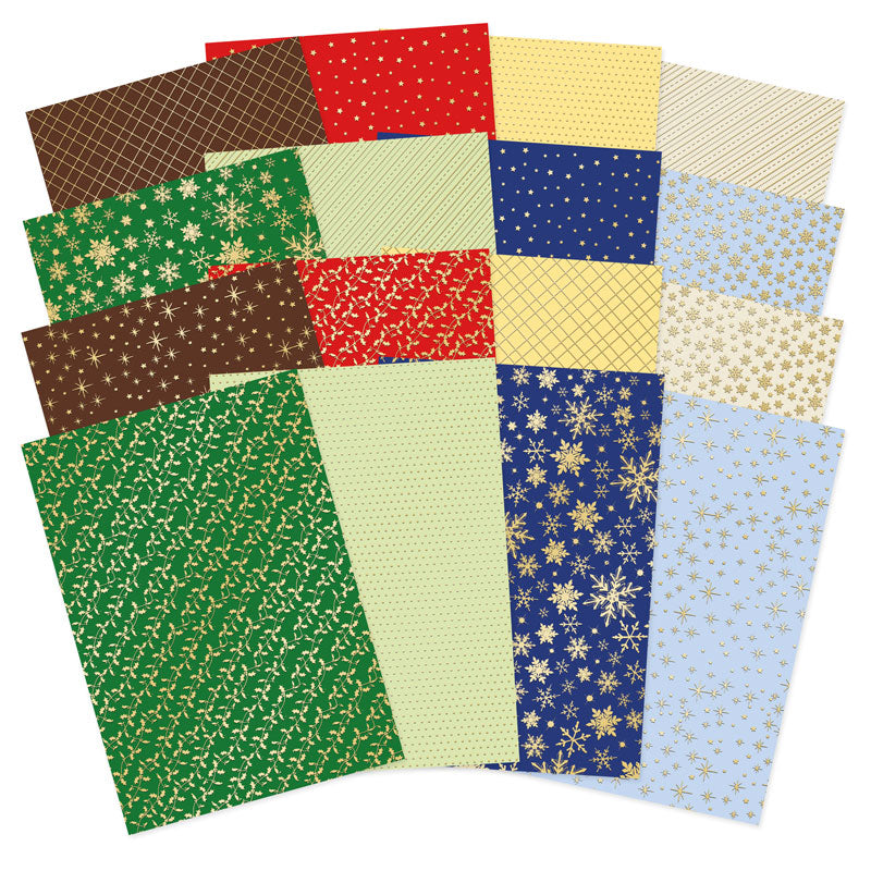 Red Robin's Christmas Adorable Scorable Foiled Cardstock