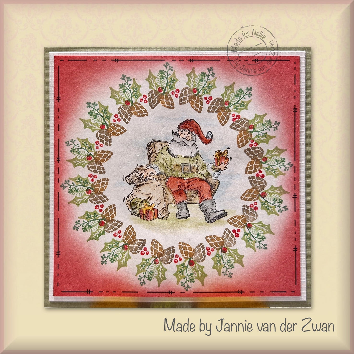 Clear Stamp Mini - Holly Leaves