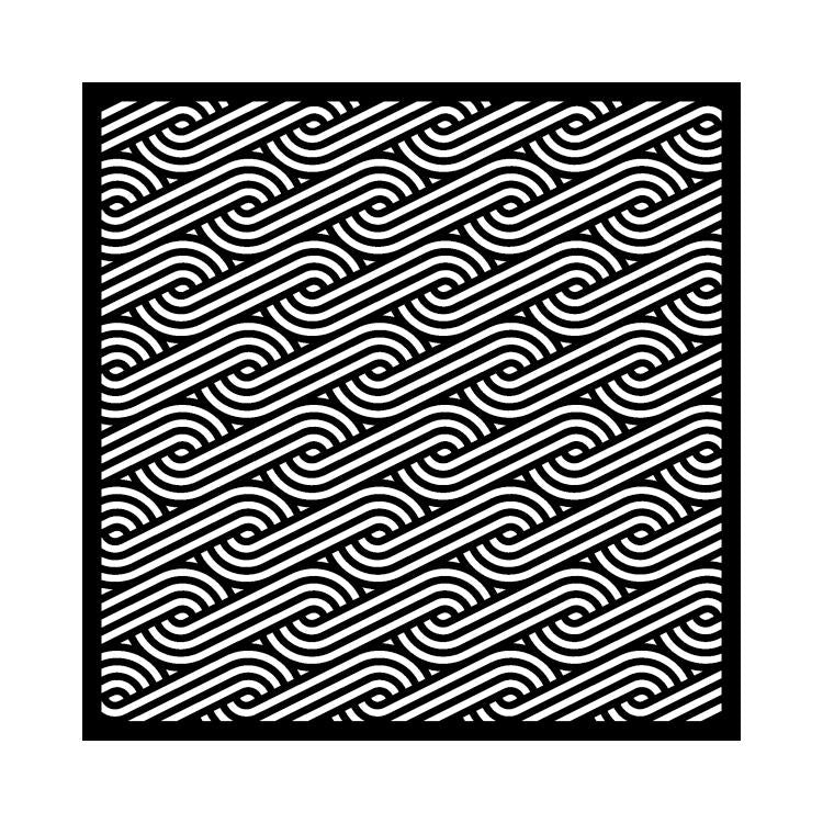 That Special Touch 6 x 6 Mask Aran Piping