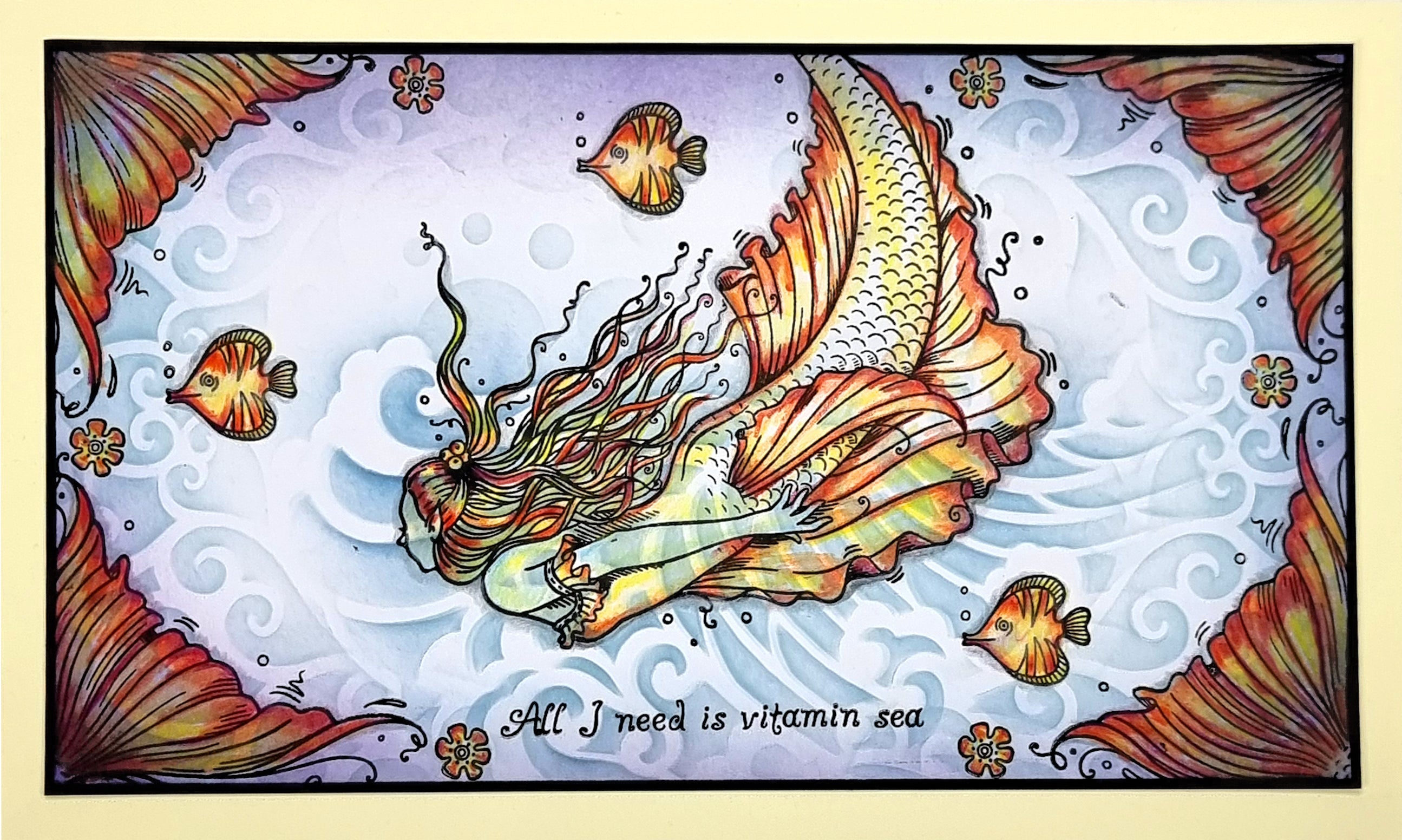 Pink Ink Designs Mira 6 in x 8 in Clear Stamp Set