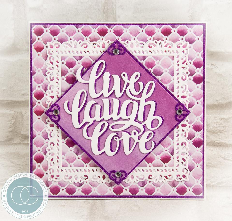 Ornate Square Die Set