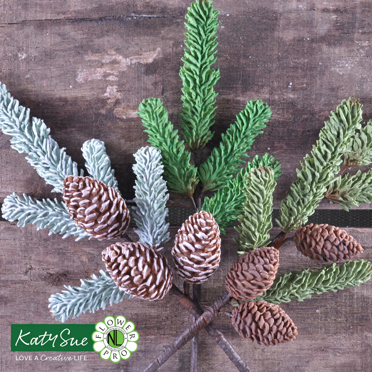 Flower Pro Winter Foliage Silicone Mould