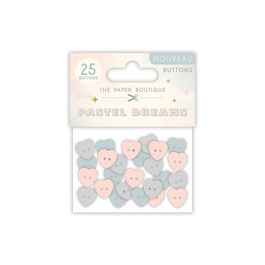 The Paper Boutique Pastel Dreams Buttons