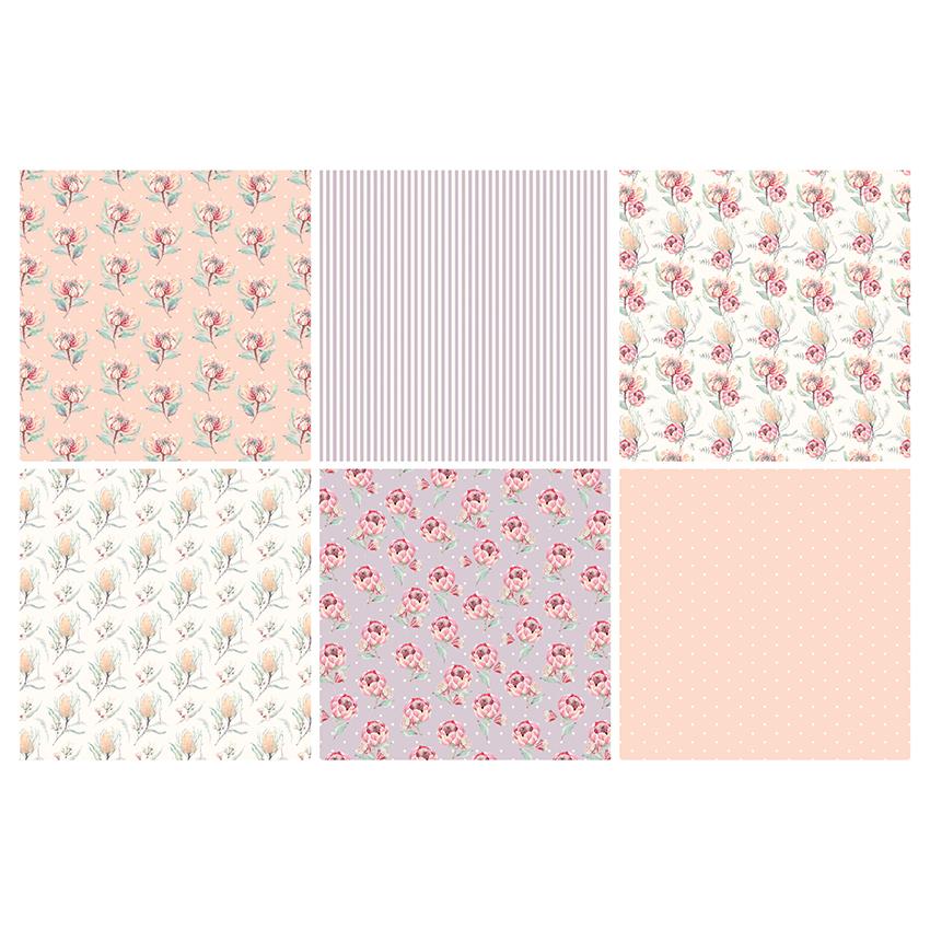 The Paper Boutique Fabulous Florals 8x8 Paper Pad