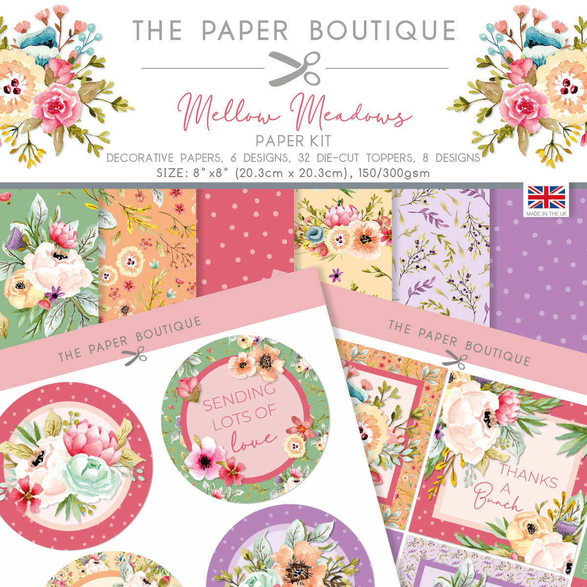 The Paper Boutique Mellow Meadows Paper Kit