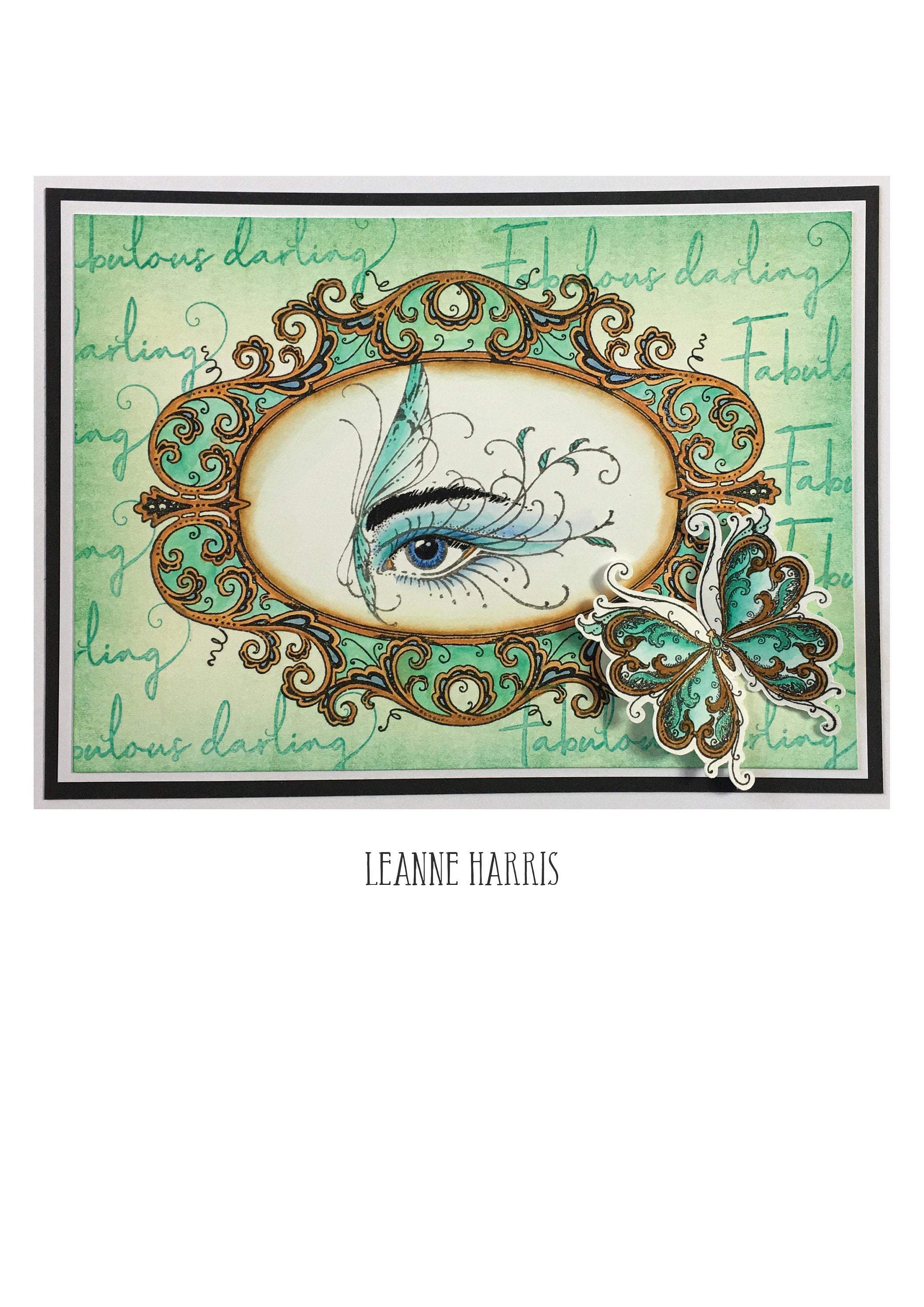 Decadance A5 Clear Stamp Set