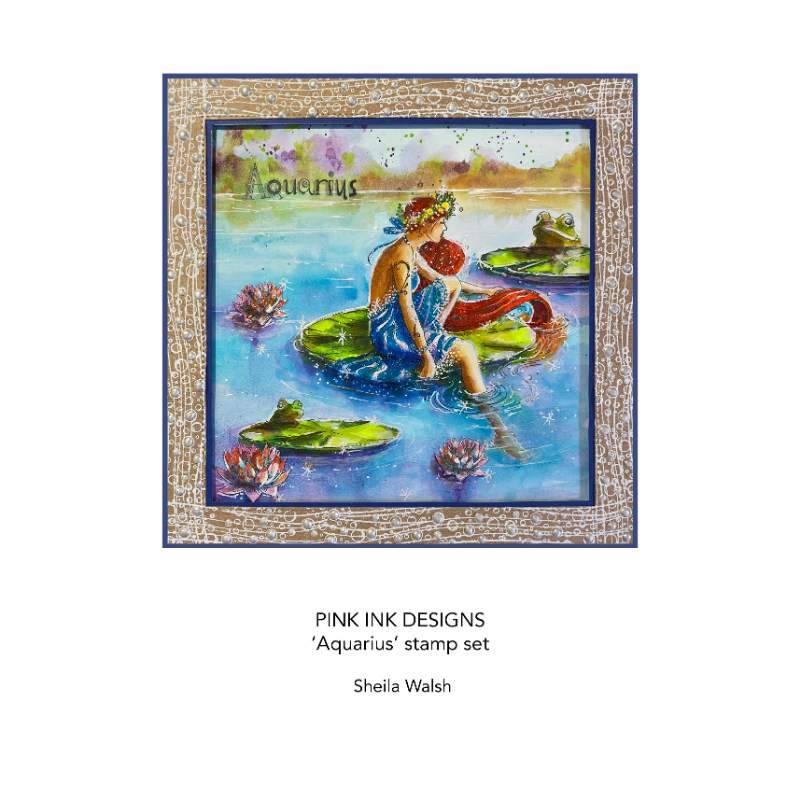 Pink Ink Designs Aquarius - Independence 6 in x 8 in Clear Stamp Set