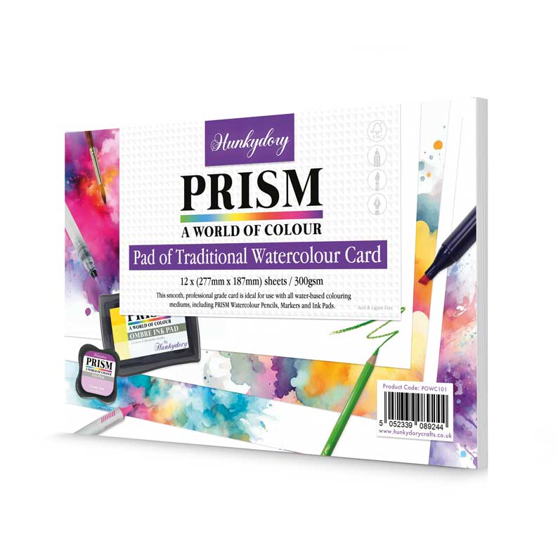 Pad Of Traditional Watercolour Card