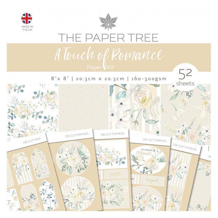 The Paper Tree A Touch of Romance Paper Kit inc Tags