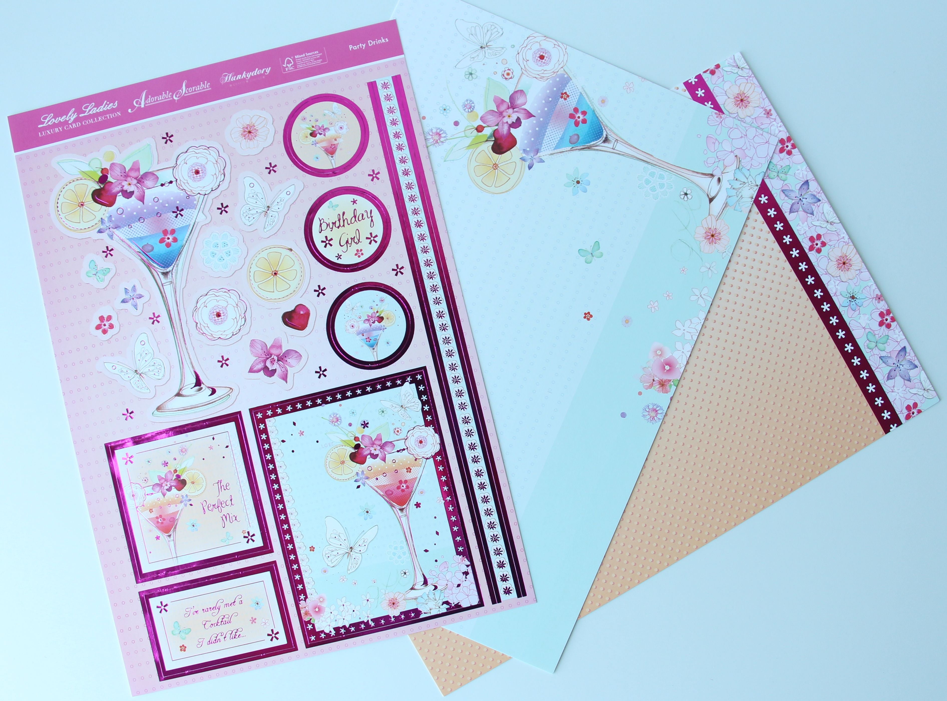 Lovely Ladies Luxury Topper Sets - Party Drinks