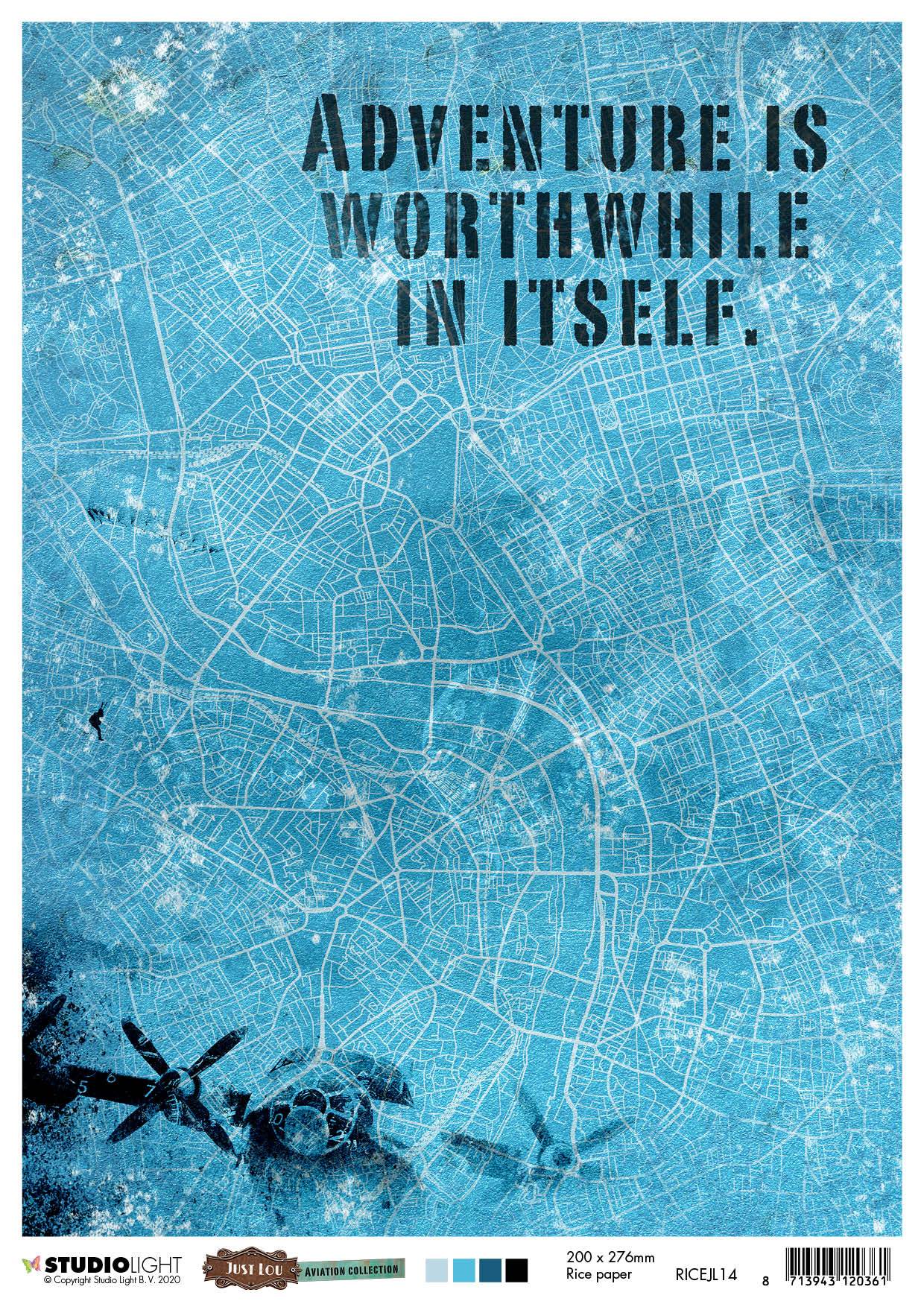 JL Rice Paper Aviation Collection 210x297mm nr.14