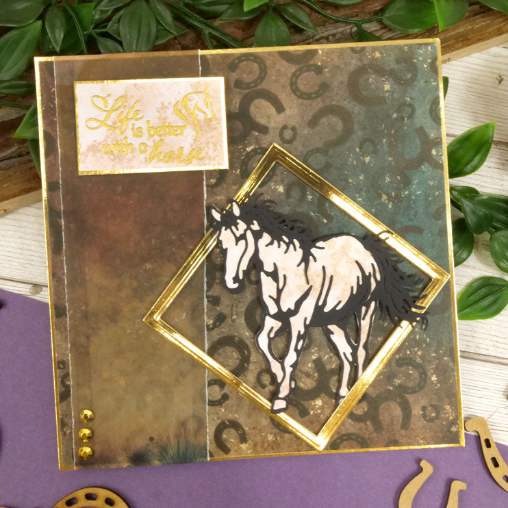 Running Free Printed Parchment