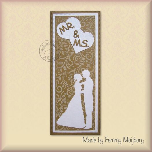 Nellie's Choice Shape Dies - Stitched Digits