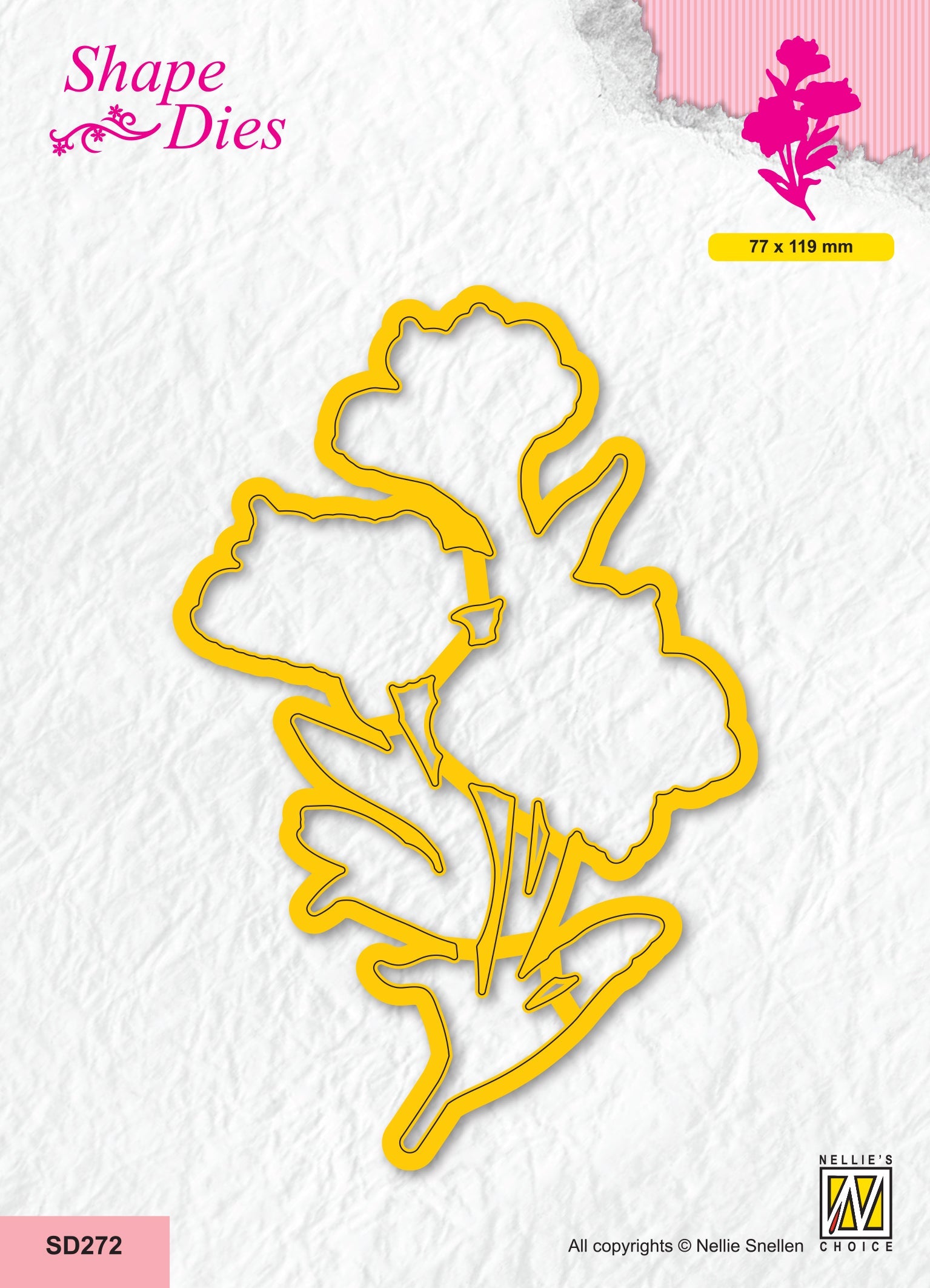 Nellie's Choice Shape Die - Orchid